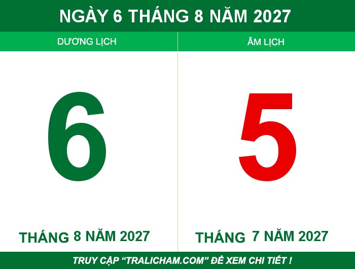 Ngày 6 tháng 8 năm 2027