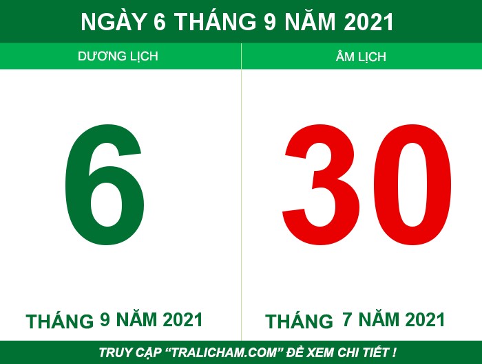 Ngày 6 tháng 9 năm 2021