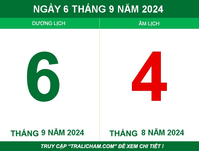 Ngày 6 tháng 9 năm 2024