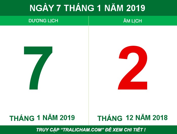 Ngày 7 tháng 1 năm 2019