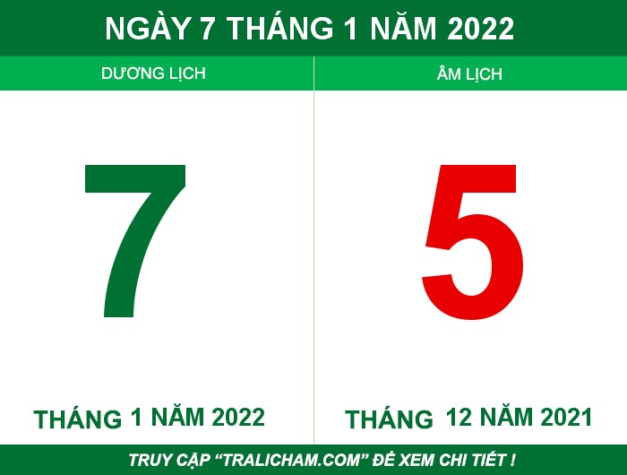 Ngày 7 tháng 1 năm 2022