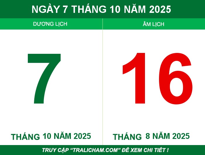 Ngày 7 tháng 10 năm 2025