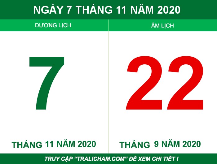 Ngày 7 tháng 11 năm 2020