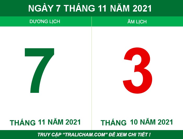 Ngày 7 tháng 11 năm 2021