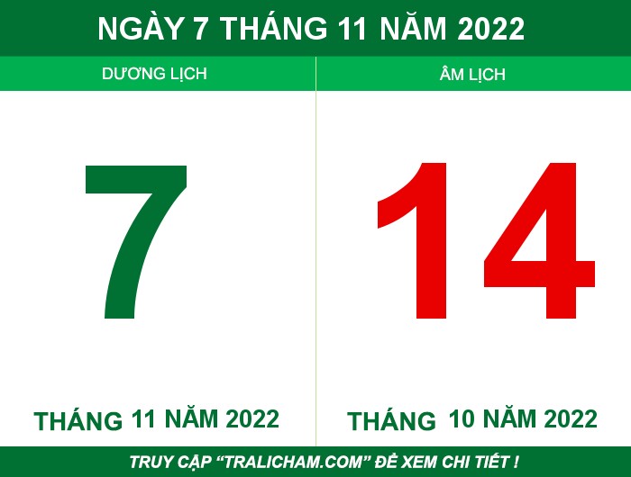 Ngày 7 tháng 11 năm 2022