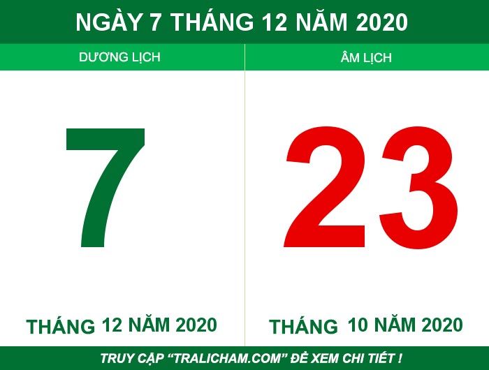Ngày 7 tháng 12 năm 2020