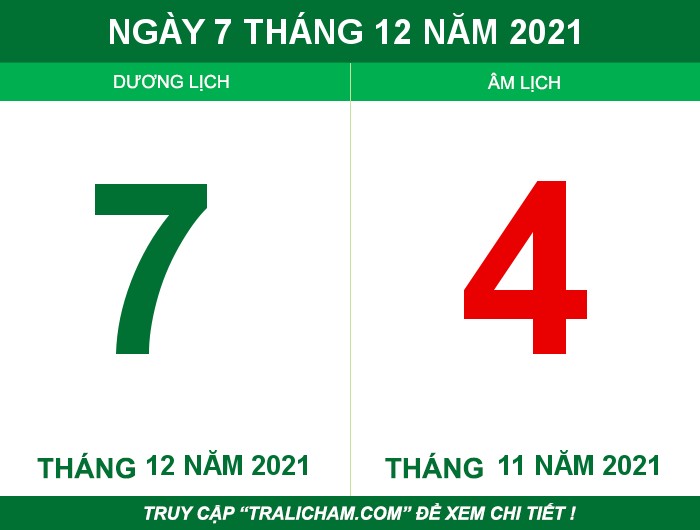 Ngày 7 tháng 12 năm 2021
