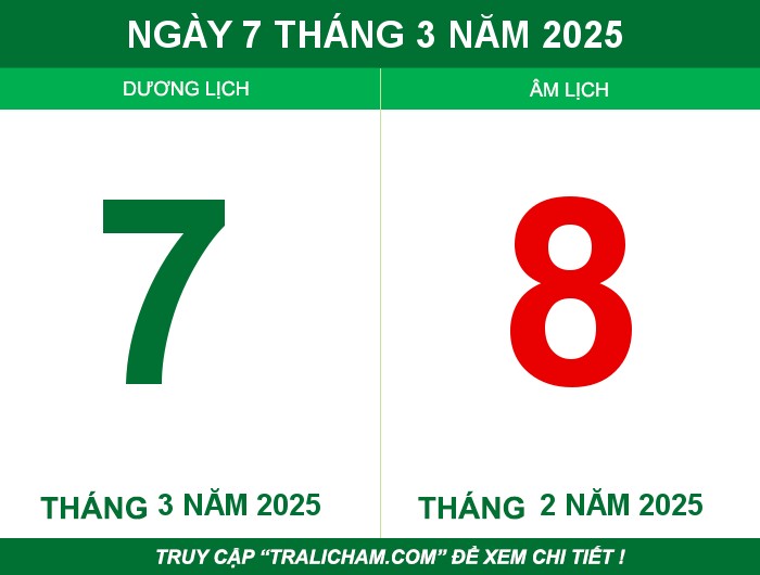 Ngày 7 tháng 3 năm 2025