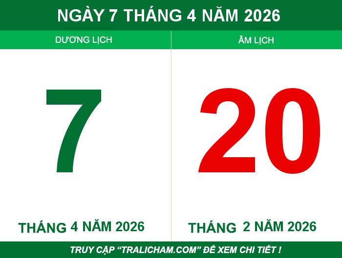 Ngày 7 tháng 4 năm 2026