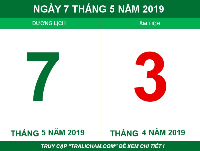 Ngày 7 tháng 5 năm 2019
