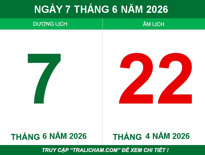 Ngày 7 tháng 6 năm 2026