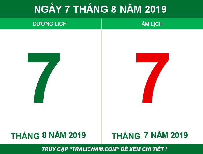 Ngày 7 tháng 8 năm 2019