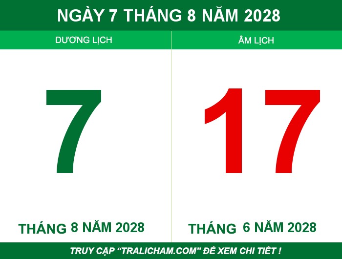 Ngày 7 tháng 8 năm 2028