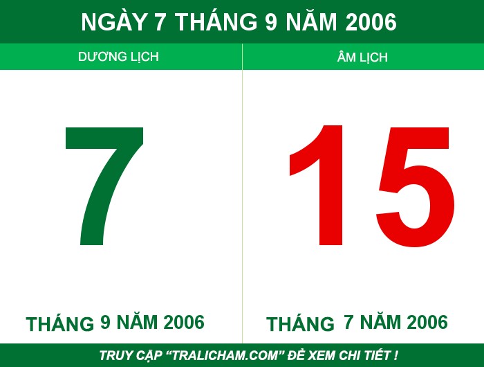 Ngày 7 tháng 9 năm 2006