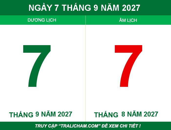 Ngày 7 tháng 9 năm 2027