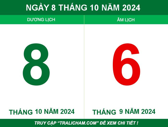 Ngày 8 tháng 10 năm 2024