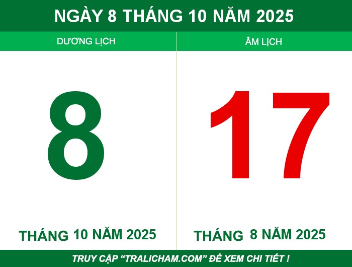 Ngày 8 tháng 10 năm 2025