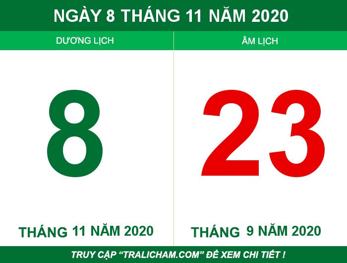 Ngày 8 tháng 11 năm 2020
