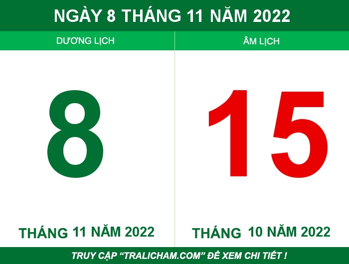 Ngày 8 tháng 11 năm 2022