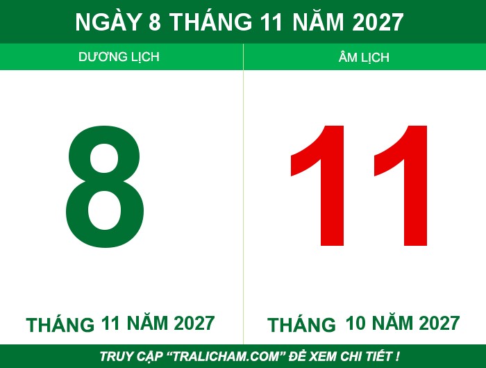 Ngày 8 tháng 11 năm 2027