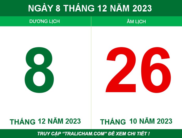 Ngày 8 tháng 12 năm 2023