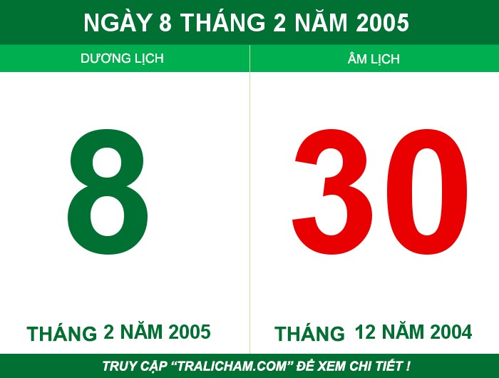 Ngày 8 tháng 2 năm 2005