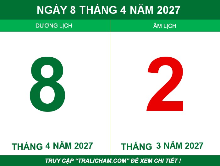 Ngày 8 tháng 4 năm 2027