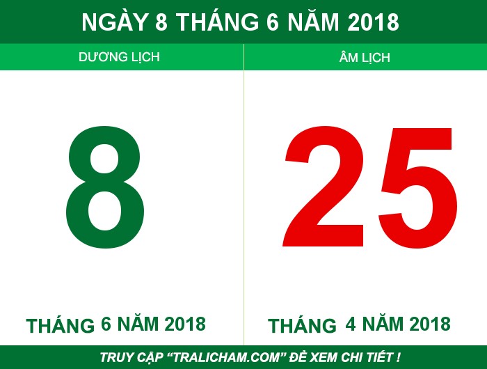 Ngày 8 tháng 6 năm 2018