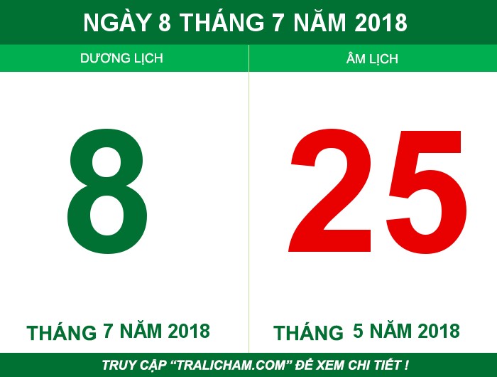 Ngày 8 tháng 7 năm 2018