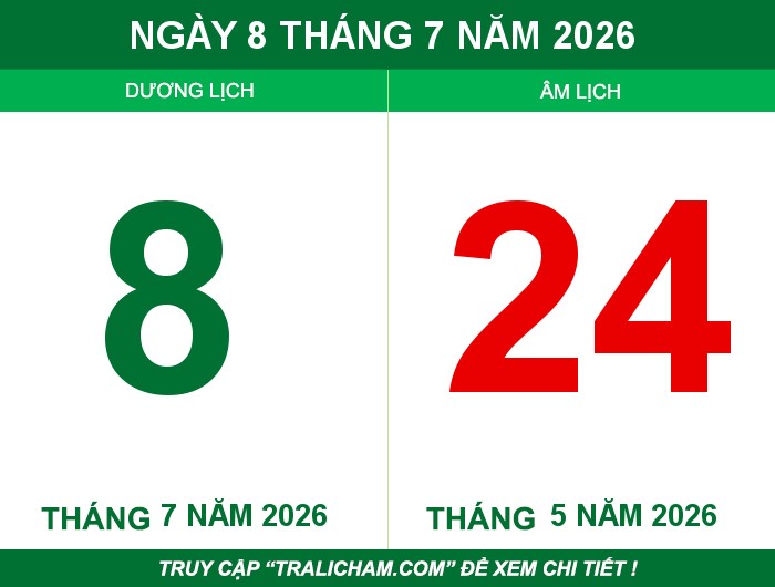 Ngày 8 tháng 7 năm 2026