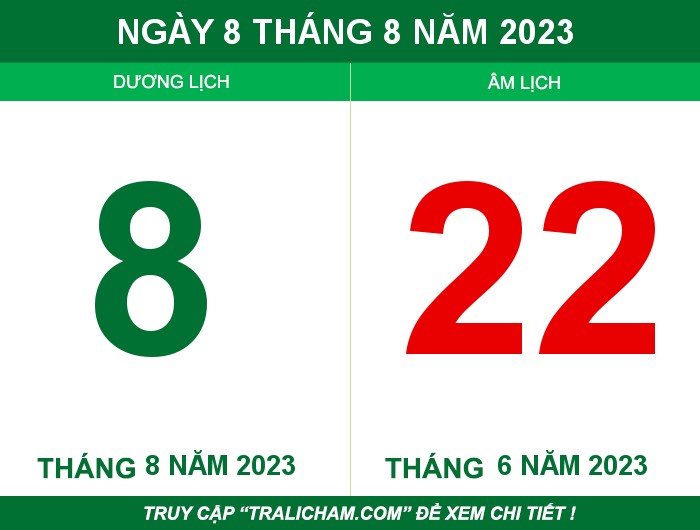 Ngày 8 tháng 8 năm 2023