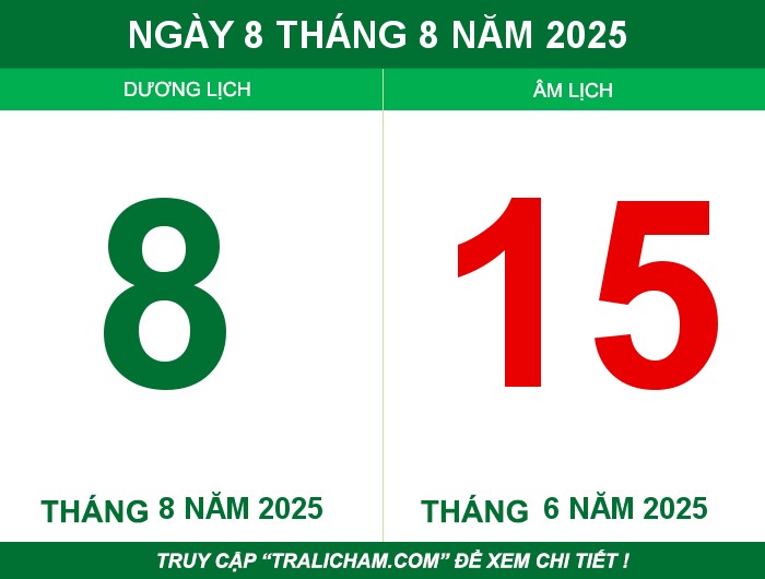 Ngày 8 tháng 8 năm 2025