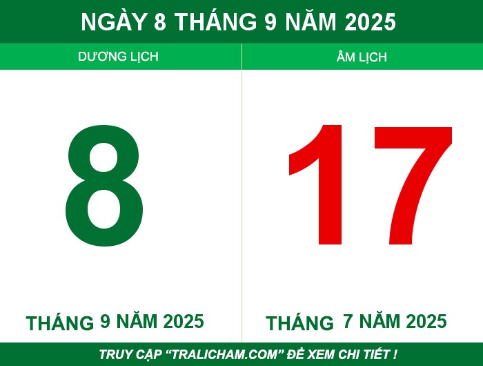 Ngày 8 tháng 9 năm 2025