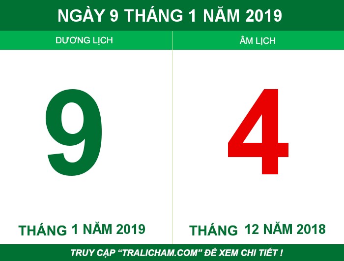 Ngày 9 tháng 1 năm 2019
