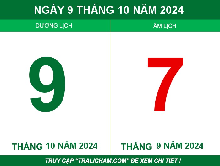 Ngày 9 tháng 10 năm 2024