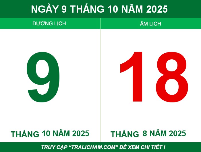 Ngày 9 tháng 10 năm 2025