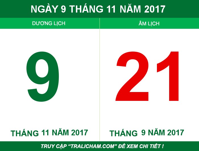 Ngày 9 tháng 11 năm 2017