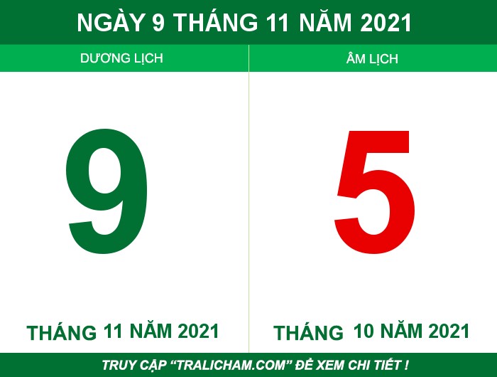 Ngày 9 tháng 11 năm 2021