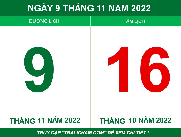 Ngày 9 tháng 11 năm 2022