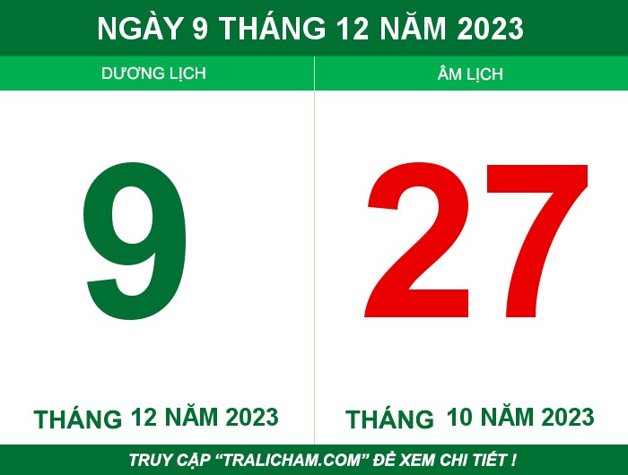 Ngày 9 tháng 12 năm 2023