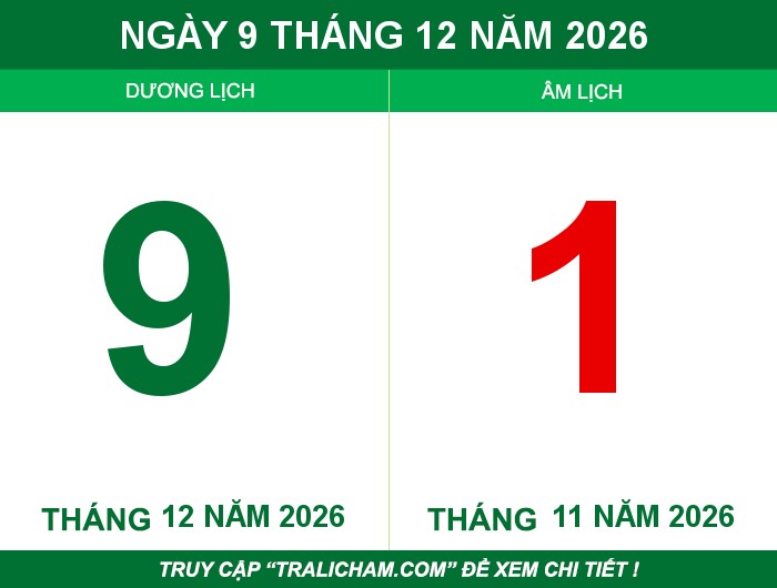 Ngày 9 tháng 12 năm 2026