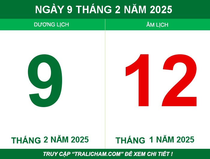 Ngày 9 tháng 2 năm 2025