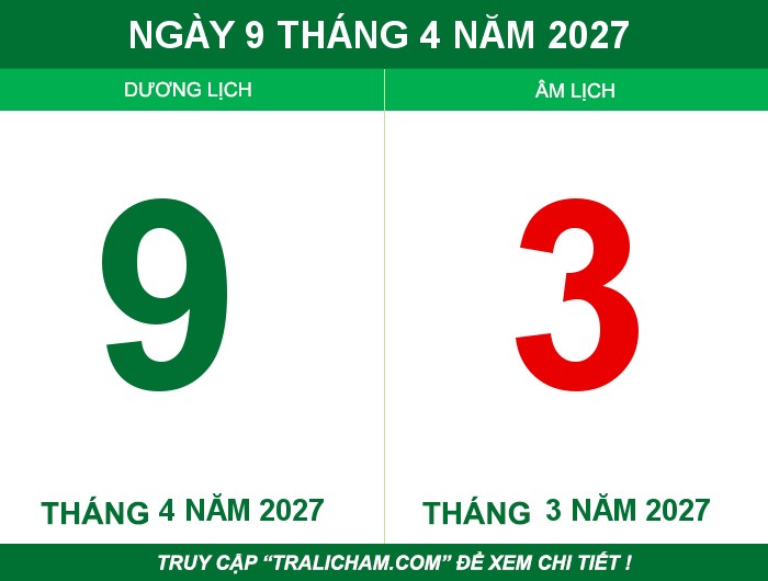 Ngày 9 tháng 4 năm 2027