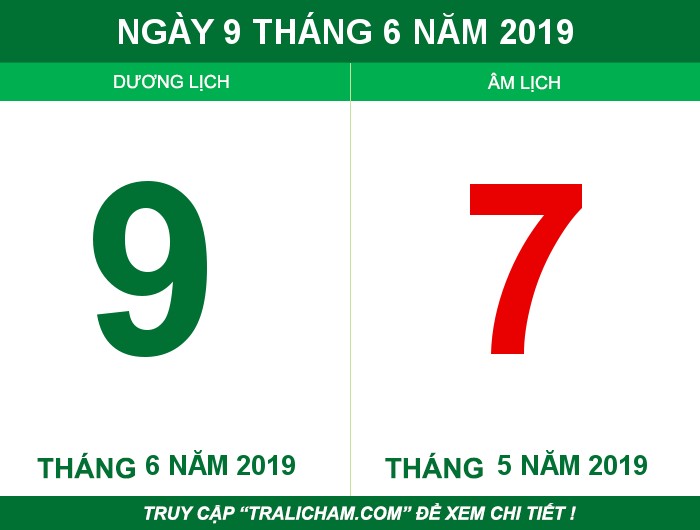 Ngày 9 tháng 6 năm 2019