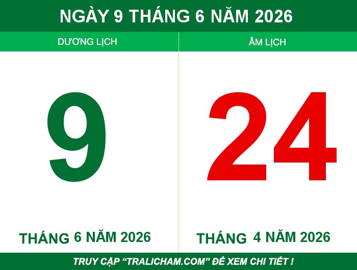 Ngày 9 tháng 6 năm 2026