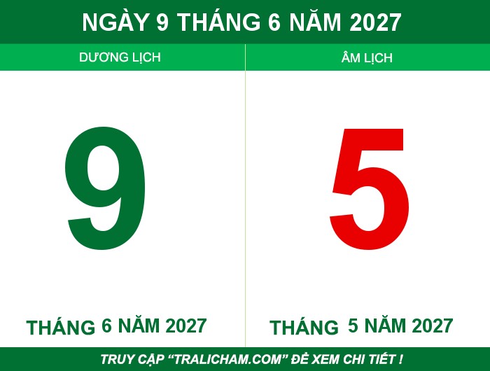 Ngày 9 tháng 6 năm 2027