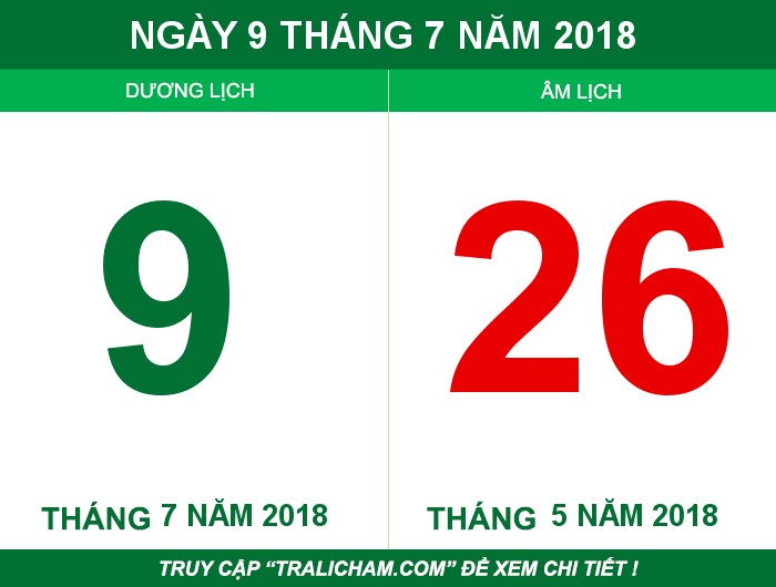 Ngày 9 tháng 7 năm 2018