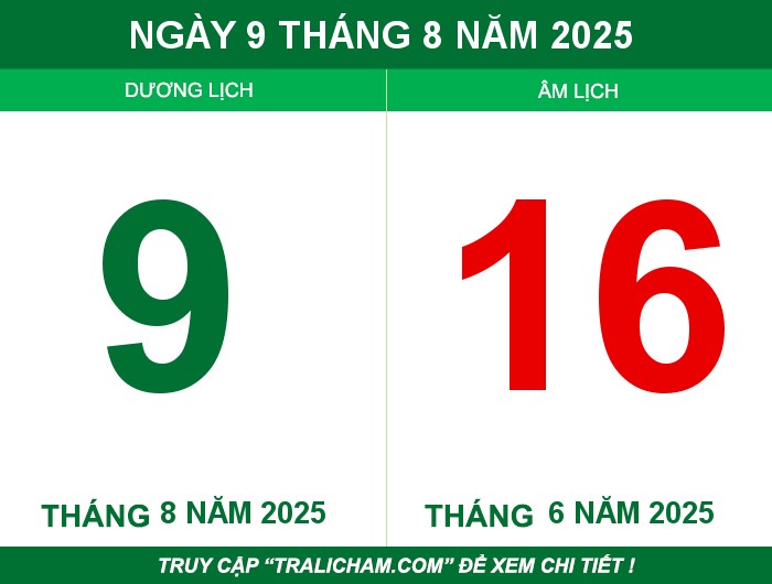 Ngày 9 tháng 8 năm 2025