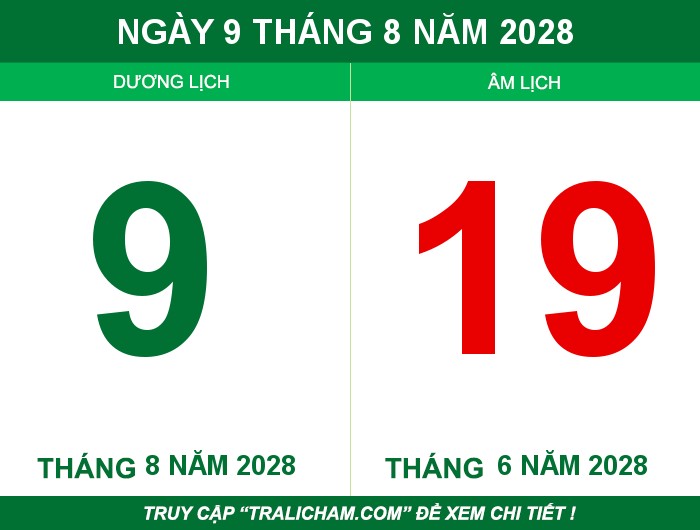 Ngày 9 tháng 8 năm 2028