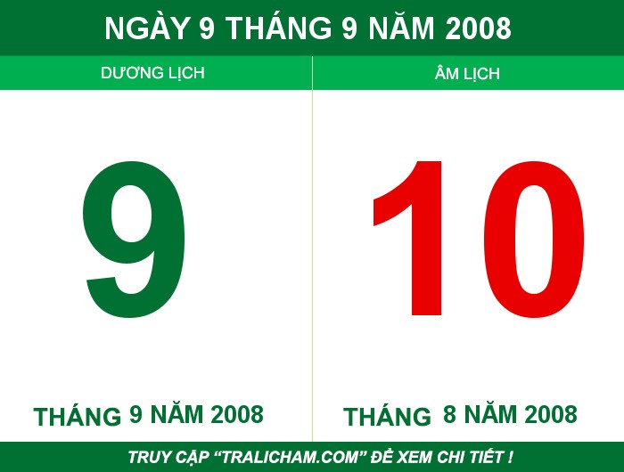Ngày 9 tháng 9 năm 2008
